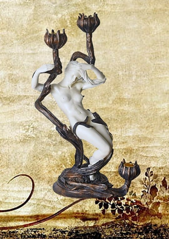 Art Nouveau Et kærlighedspar 